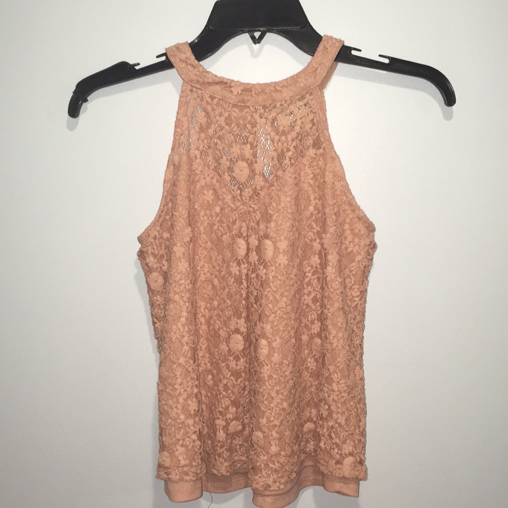Summer Lace Blouse Rose